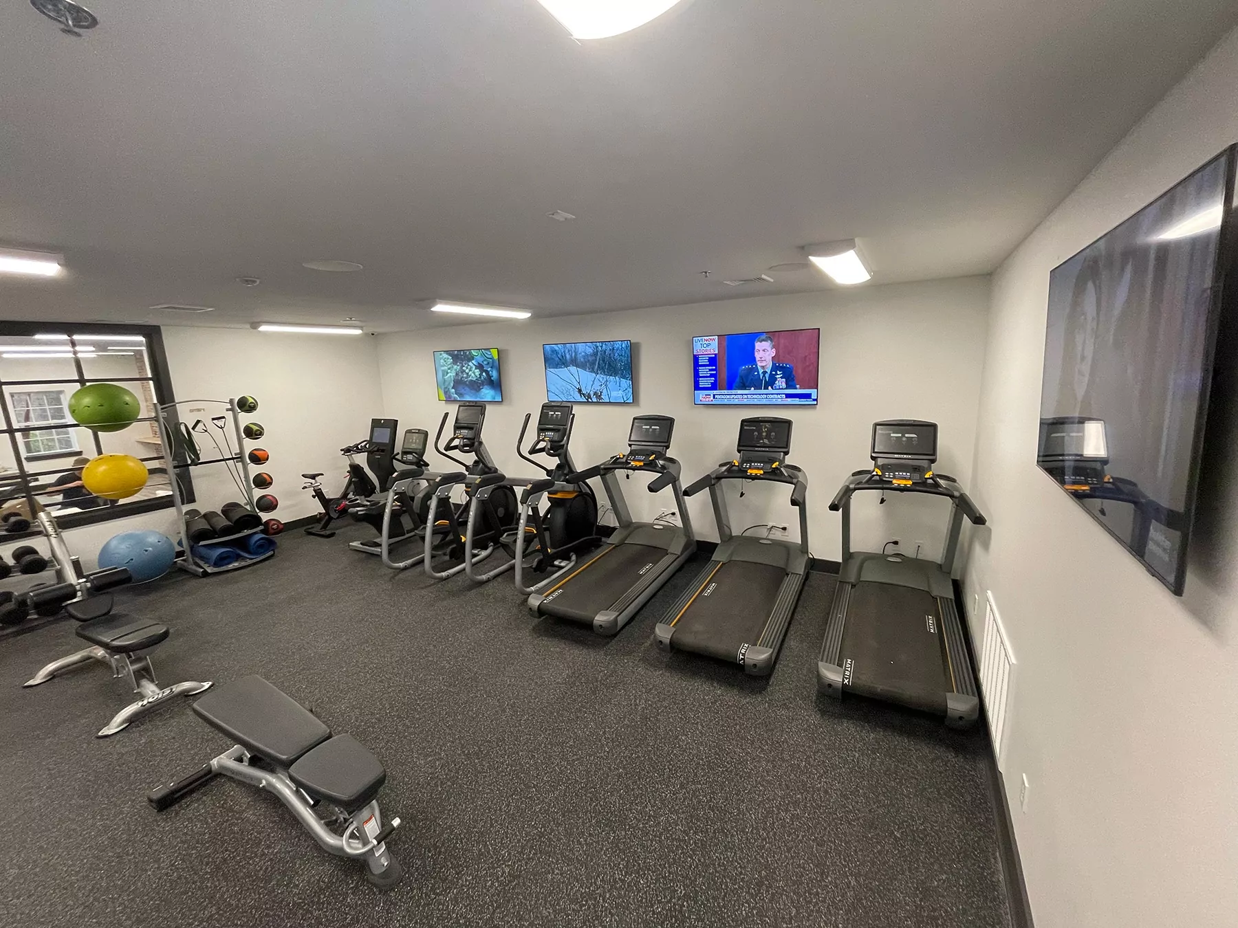 The Quarters Oxford Renovated Fitness Center